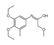 N-(3,4-diethoxy-5-methylphenyl)-2-methoxyacetamide Structure