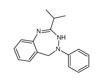 4-phenyl-2-propan-2-yl-3,5-dihydro-1,3,4-benzotriazepine Structure
