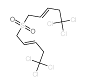5,5,5-trichloro-1-(5,5,5-trichloropent-2-enylsulfonyl)pent-2-ene Structure