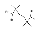 1,1'-Bicyclopropyl, 2,2,2',2'-tetrabromo-3,3,3',3'-tetramethyl Structure