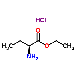 (S)-2-氨基丁酸乙酯盐酸盐结构式