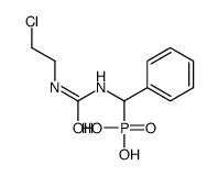 [(2-chloroethylcarbamoylamino)-phenylmethyl]phosphonic acid结构式