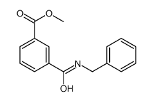 Methyl 3-(benzylcarbamoyl)benzoate结构式