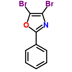 4,5-Dibromo-2-phenyl-1,3-oxazole结构式