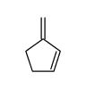 3-methylidenecyclopentene结构式