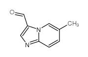 6-甲基咪唑并[1,2-a]吡啶-3-甲醛结构式