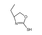 (4S)-4-ethyl-1,3-oxazolidine-2-thione结构式