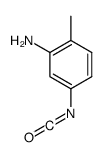 5-isocyanato-2-methylaniline结构式