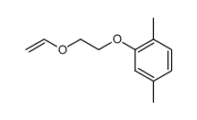 1-(2,5-dimethyl-phenoxy)-2-vinyloxy-ethane Structure