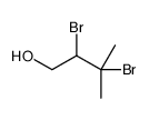 2,3-dibromo-3-methylbutan-1-ol结构式