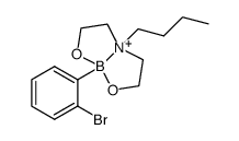 2-(2-Bromophenyl)-6-butyl-1,3,6,2-dioxazaborolane结构式