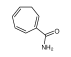 1,4,6-Cycloheptatriene-1-carboxamide(6CI) structure