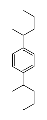 1,4-di(pentan-2-yl)benzene Structure
