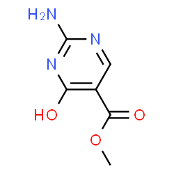 methyl 2-amino-6-oxo-1,6-dihydropyrimidine-5-carboxylate structure