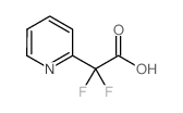 2,2-二氟-2-(2-吡啶基)乙酸结构式