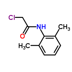 2-Chloro-N-(2,6-dimethylphenyl)acetamide Structure