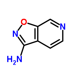 异噁唑并[5,4-c]吡啶-3-胺结构式