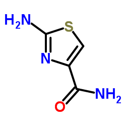 2-氨基噻唑-4-甲酰胺结构式