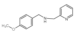 (4-甲氧基苄基)-吡啶-2-甲胺结构式