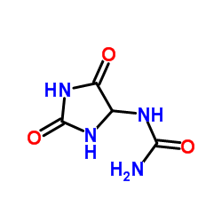 Allantoin-13C2,15N4 Structure