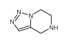 4,5,6,7-四氢-1,2,3-三氮唑并[1,5-a]吡嗪结构式