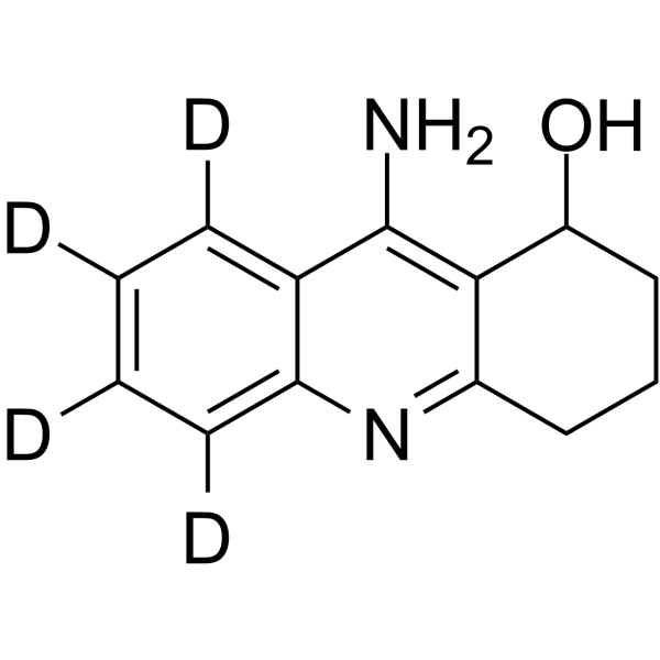 Velnacrine-d4结构式