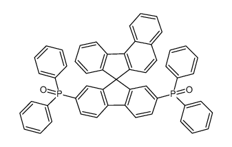 2,7-双(二苯基磷酰基)螺[芴-7,11'-苯并芴]结构式