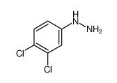 (3,4-二氯苯基)肼结构式