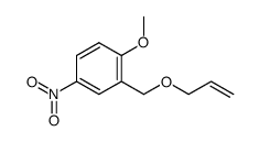 2-(allyloxyMethyl)-1-Methoxy-4-nitrobenzene structure