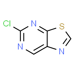 5-氯-[1,3]噻唑并[5,4-d]嘧啶结构式