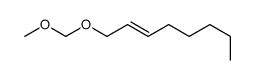 1-(methoxymethoxy)oct-2-ene结构式