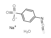 4-Sulfophenyl isothiocyanate sodiuM salt Monohydrate Structure