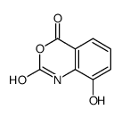 8-羟基-1H-苯并[d][1,3]噁嗪-2,4-二酮结构式