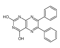 6,7-diphenyl-1H-pteridine-2,4-dione Structure