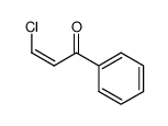 (Z)-3-chloro-1-phenyl-2-propen-1-one Structure