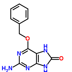 8-氧代-苄基鸟嘌呤结构式