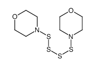 1,4-Dimorpholino-1,2,3,4-tetrathiabutane结构式