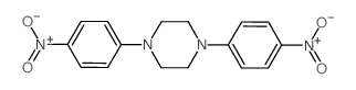 1,4-双(4-硝基苯基)哌嗪结构式