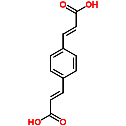 1,4-亚苯二丙烯酸结构式