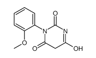 1-(2-METHOXYPHENYL)PYRIMIDINE-2,4,6(1H,3H,5H)-TRIONE结构式