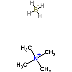 N,N,N-Trimethylmethanaminium tetrahydroborate structure