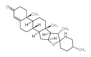Spirosol-4-en-3-one,(22a,25R)- (9CI) structure