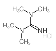 Guanidine,N,N,N',N'-tetramethyl-, hydrochloride (1:1)结构式