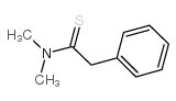 N,N-dimethyl-2-phenylethanethioamide Structure
