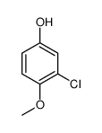 3-chloro-4-methoxyphenol结构式