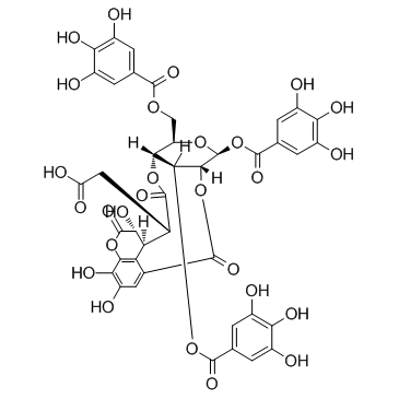 诃子林鞣酸结构式