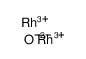 oxygen(2-),rhodium(3+) Structure