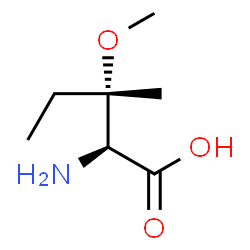 Alloisoleucine,3-methoxy-,DL- (8CI) Structure