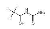(1-Hydroxy-2,2,2-trichloroethyl)urea Structure