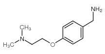 4-[2-(二甲基氨基)乙氧基]苄胺结构式